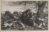 KG 06230
<br/>
Zwijnenjacht
<br/>
<em>Zaal, J. (werkz. ca.1665-70)</em>